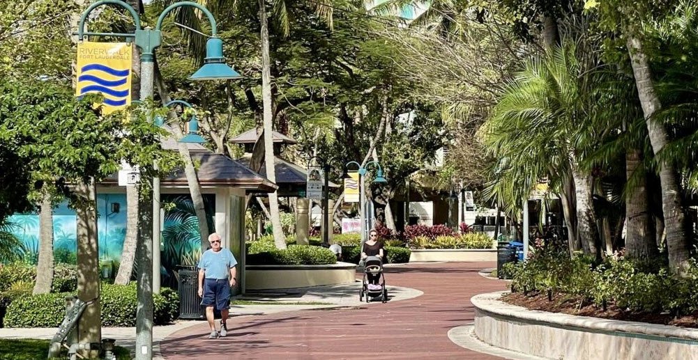 Riverwalk Fort Lauderdale, Florida, USA